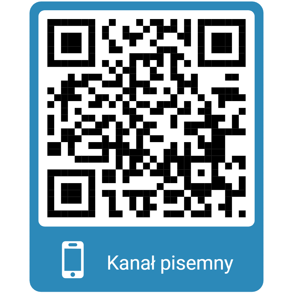 Kod QR do formularza elektronicznego zgłoszenia sygnalisty